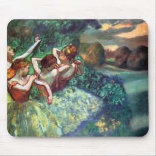 Vier Tänzerinnen von Degas Mousepad