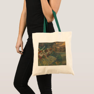 Vier Tänzerinnen von Edgar Degas, Ballet Fine Art Tragetasche