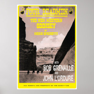 Vier tote Männer Poster