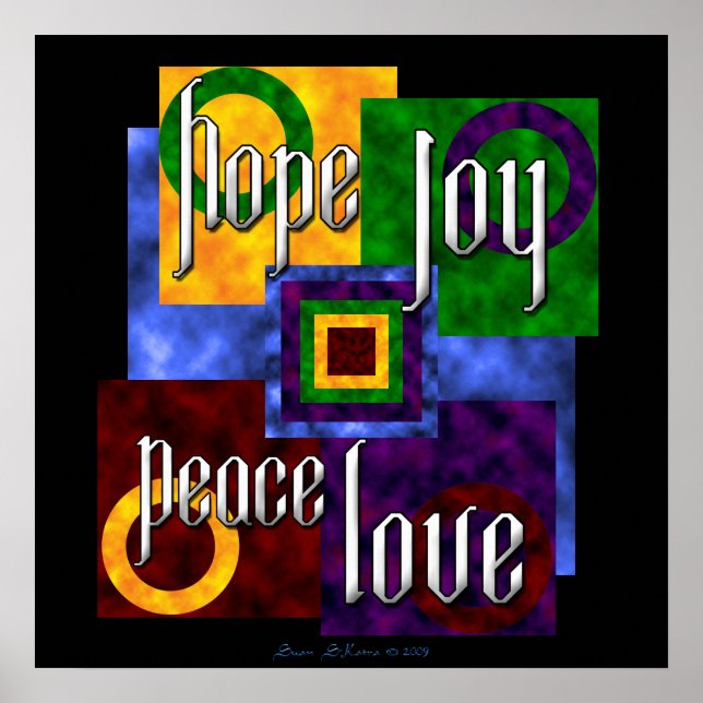 Vier Vorteile Poster (Vorne)