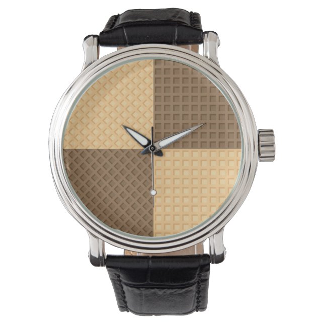 Vier Wafers Armbanduhr (Vorderseite)
