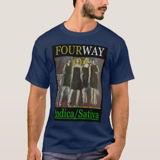 VIER WEGE INDICA SATIVA T-Shirt