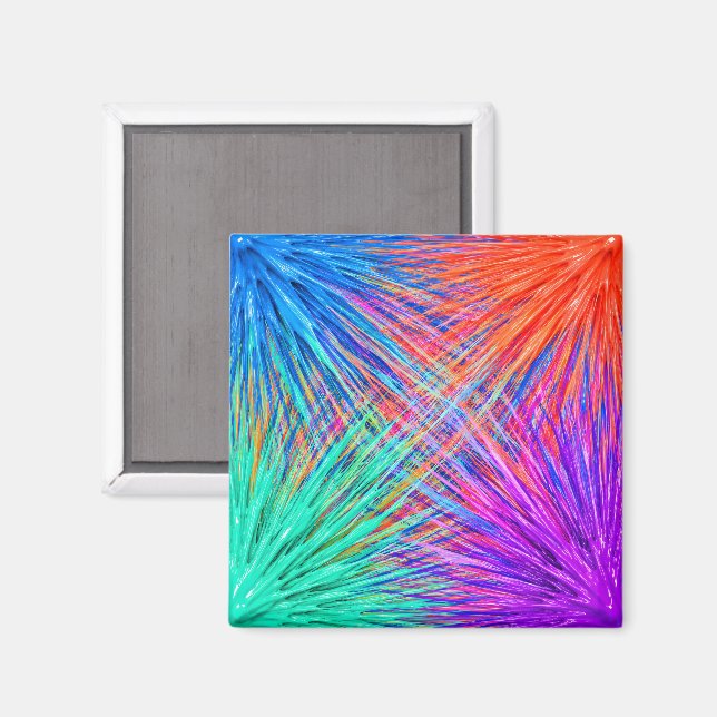 Vier Winde Magnet (Vorderseite/Rückseite)