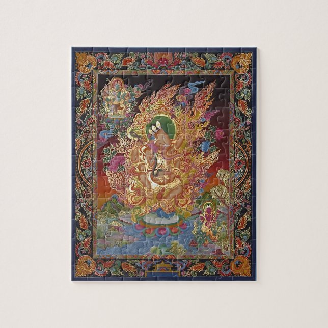 Vierartiges Ganesh-Puzzle Puzzle (Vertikal)