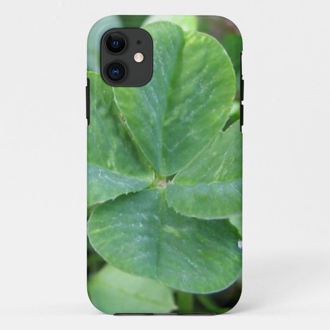 Vierblattklee Case-Mate iPhone Hülle (Rückseite)