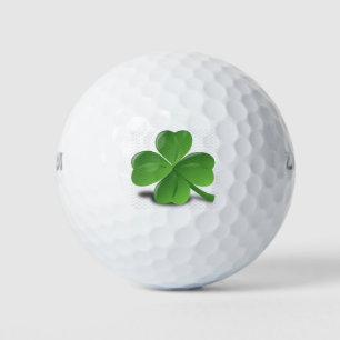 vierblättriges Kleeblatt Golfball