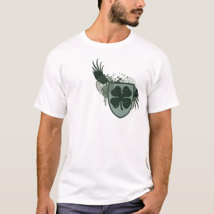 vierblättriges Kleeblatt. Hifi T-Shirt