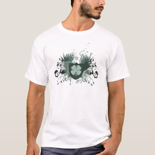 vierblättriges Kleeblatt. Hifi. v2. T-Shirt