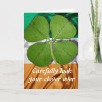 vierblättriges Kleeblatt