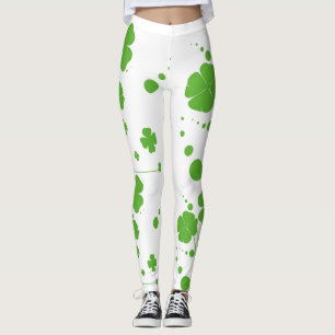 Vierblättriges Kleeblatt Leggings