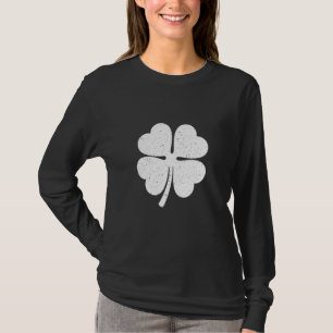 vierblättriges Kleeblatt Lucky Kleeblatt Irish St  T-Shirt