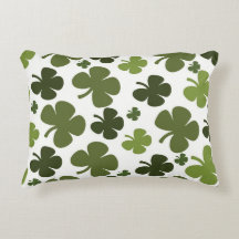 Vierblättriges Kleeblatt Muster