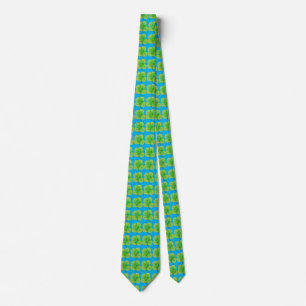 vierblättriges Kleeblatt Neck Tie Krawatte