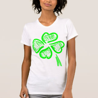 Vierblättriges Kleeblatt T-Shirt