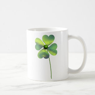 Vierblättriges Kleeblatt Tasse