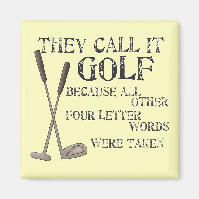 Vierbuchstabe Magnet (Vorne)