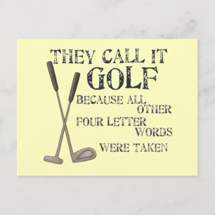 Vierbuchstabe Postkarte