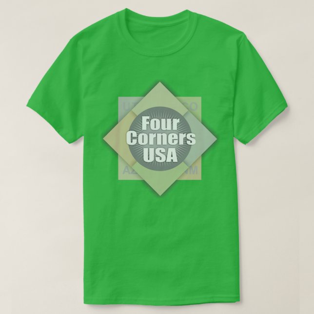 Vierecke T-Shirt (Design vorne)