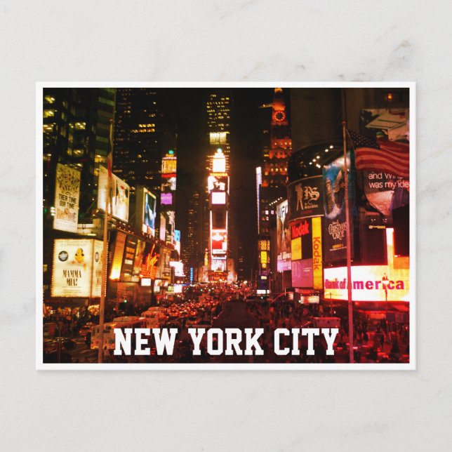 Vierecklichter Postkarte (Vorderseite)