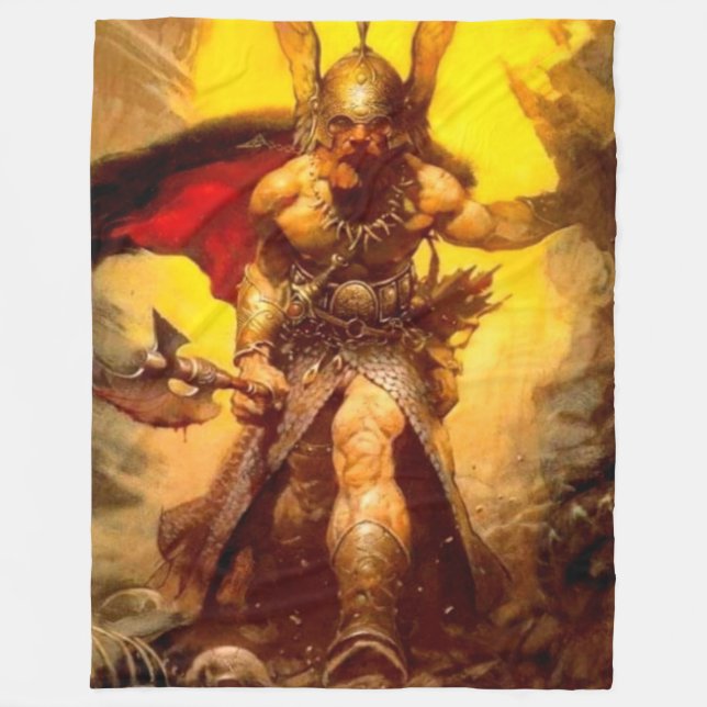 VIEREN FLEECEDECKE (Vorderseite)