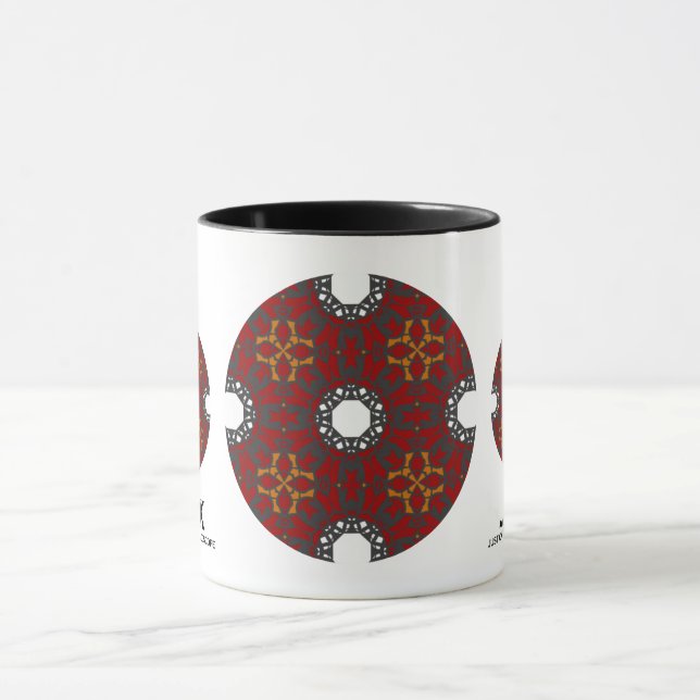 Vierer Band Kaleidoskop Art. 3 Tasse (Zentrum)