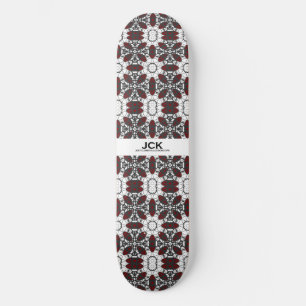 Vierer Band, Kaleidoskop Art, einunddreißig Skateboard