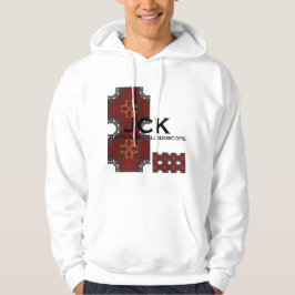 Vierer Band Kaleidoskop Art Hoodie