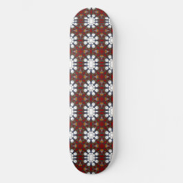 Vierer Band Kaleidoskop Art Zwölf Skateboard