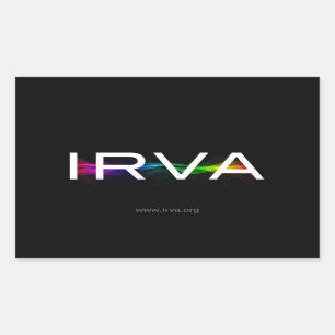 Vierer Blatt Rechteckiger Aufkleber