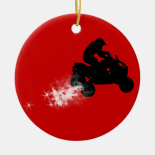 Viererkabel Keramikornament