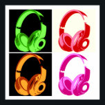 Vierfarbige Kopfhörer Pop Art Head Telefon Poster<br><div class="desc">Hip Hop,  R&B,  Rock,  Heavy Metal,  Techno,  Punk,  Rap,  Classic,  African American,  Jazz... . Wir Liebe,  wir Liebe hören CDs,  Radio. Genießen Sie das Betrachten von Videoklippen,  Mixen,  Remixen,  Covers.</div>