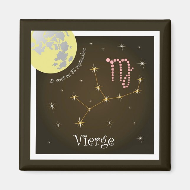 Vierge 23 août au 23 septembre Magnet (Vorne)
