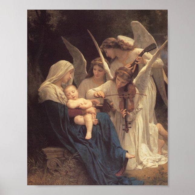 Vierge aux Anges Poster (Vorne)