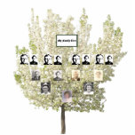 Viergenerationen-Springtime-Blütenbaum Freistehende Fotoskulptur<br><div class="desc">Diese Vier-Generationen-Stammbaumkarte wird auf einer ausgeschnittenen Foto-Statuette eines blühenden Frühjahrsbaumes angezeigt. Personalisieren Sie mit Ihren eigenen Fotos. Wenn Sie Probleme mit der Personalisierung haben,  kontaktieren Sie mich bitte unter jen@jenaleefamilystorykeeper.com</div>