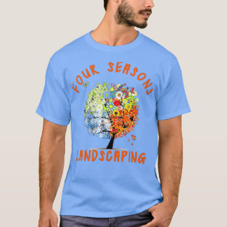 Vierjahreszeiträume Gesamtlandschaft _41 T-Shirt