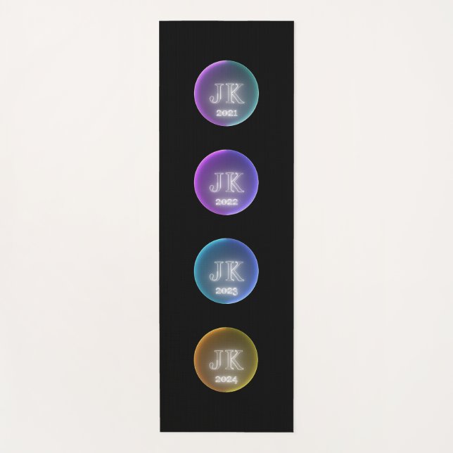 Vierjährige Yoga Mat Yogamatte (Vorderseite)