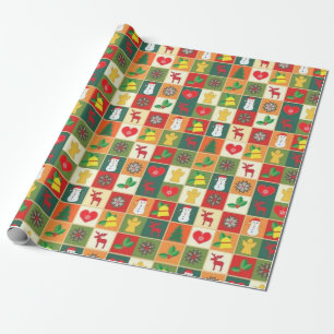 Vierkantpapier Geschenkpapier