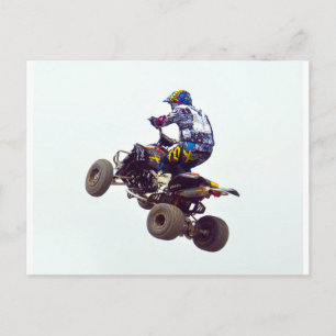Vierrad Postkarte