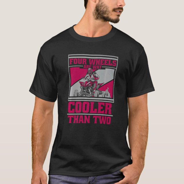 Vierrad-Quads T-Shirt (Vorderseite)