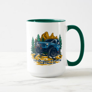 Vierradantrieb anpassen Die Berge rufen Tasse