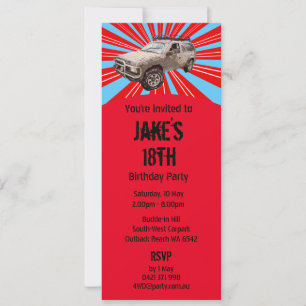 Vierradantrieb Einladung