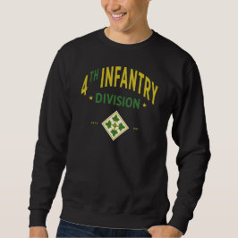 Vierte Abteilung Infanterie - Militär der Vereinte Sweatshirt