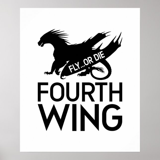 Vierte Flügel - Fliegen oder Die Poster (Vorne)