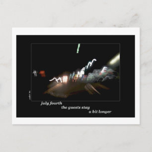 Vierte Juli Postkarte