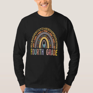 Vierte Klasse Regenbogen Mädchen Jungen Lehrer Tea T-Shirt