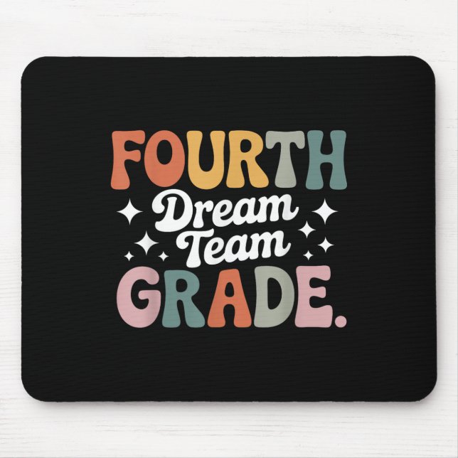 Vierte-Klasse-Trupp 4. Klasse Schulgeist-Team  Mousepad (Vorne)