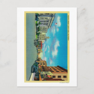 Vierte Straße in Santa Rosa, CASanta Rosa, CA Postkarte