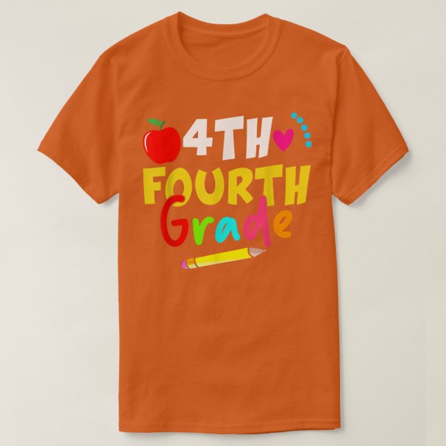 VIERTE Stufe zurück zum T - Shirt des Lehrers (Design vorne)