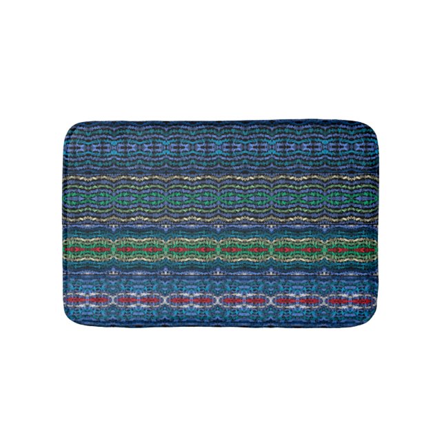 Vierteilige, durchsichtige Alternativformen Badematte (Vorderseite)