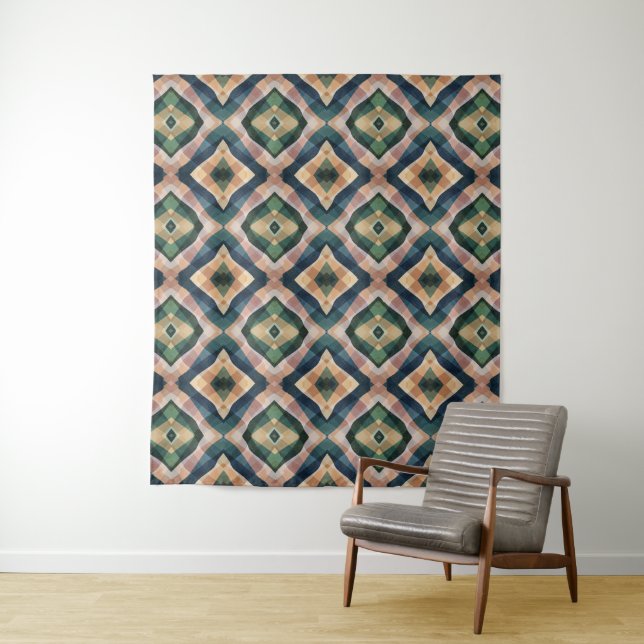 VIERTEILIGER GOTISCHER STIL WANDTEPPICH (Beispiel)